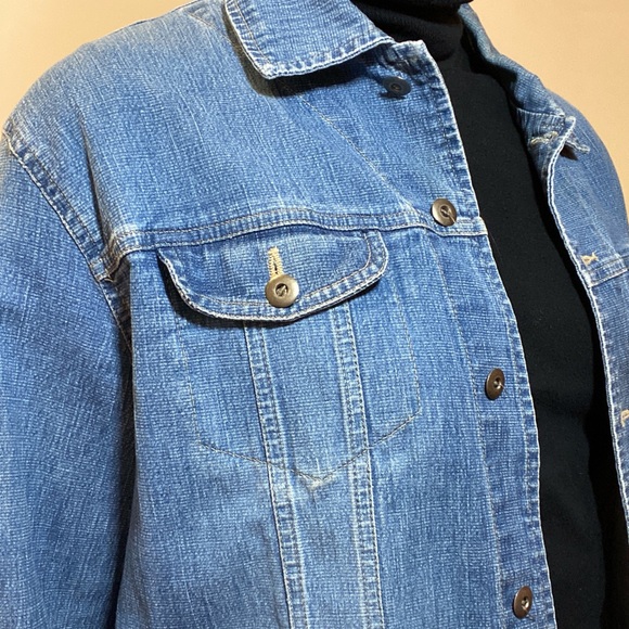 90s Fit Jean Jacket XL - Picture 2 of 6